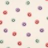 flanella di cotone faccine | Poppy Fabrics – avorio/rosa anticato,  thumbnail number 1