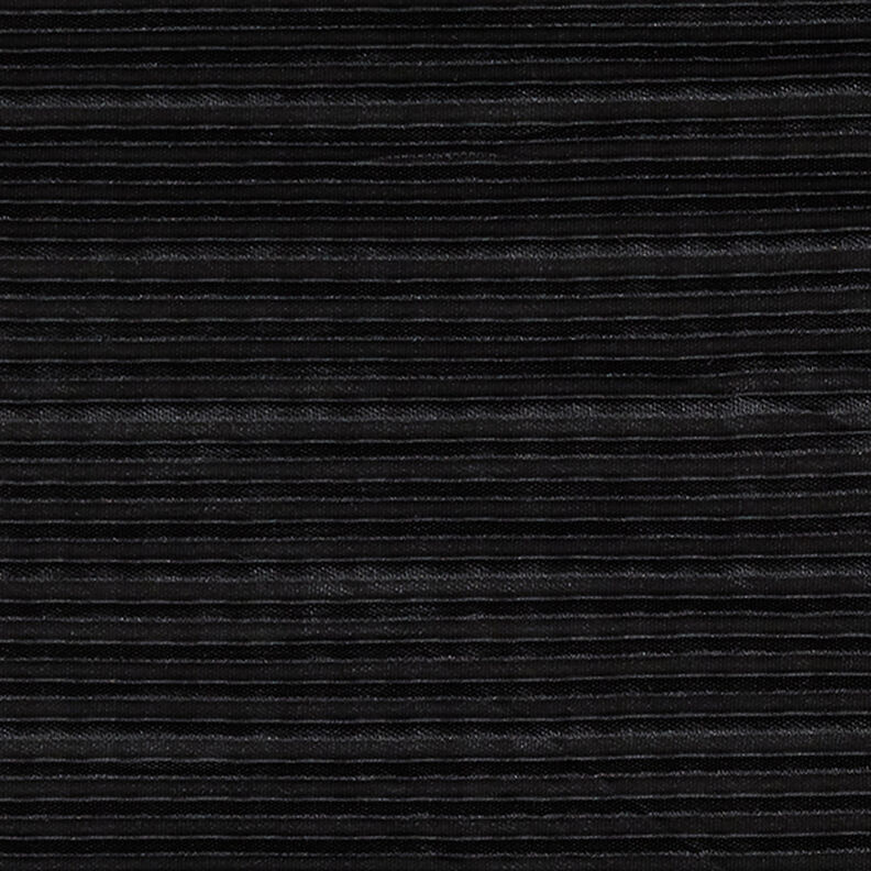 Jersey plissettato – nero,  image number 1