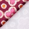 tessuto arredo tessuti canvas Aspetto ricamato – rosso Bordeaux/pink,  thumbnail number 4