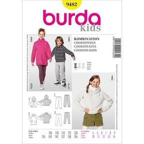 Maglia con cappuccio / pantaloni…, Burda 9482, 