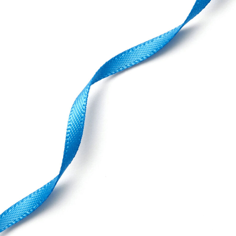Nastro in satin [3 mm] – blu,  image number 3