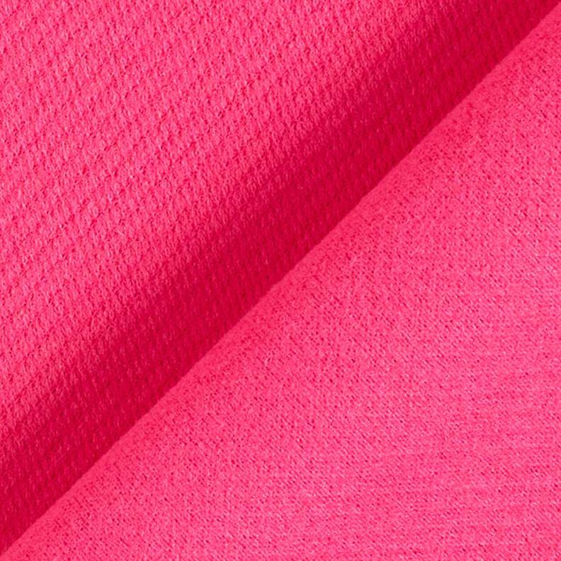 Tessuto per cappotti misto lana, tinta unita – rosa fucsia acceso,  image number 3