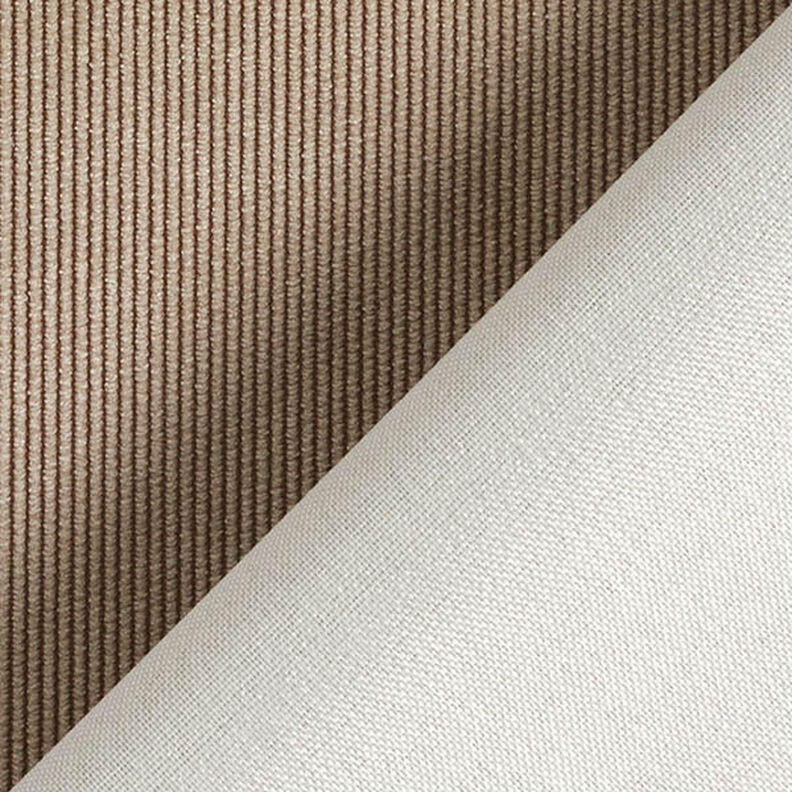 tessuto da tappezzeria velluto a costine – beige scuro,  image number 3