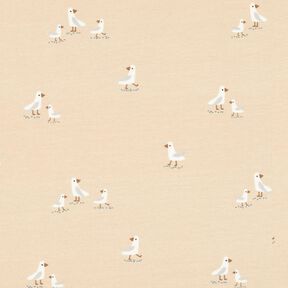 jersey di cotone Dolci gabbiani – anacardo, 
