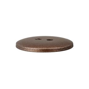 bottone in poliestere Metallic, 2 fori – marrone, 