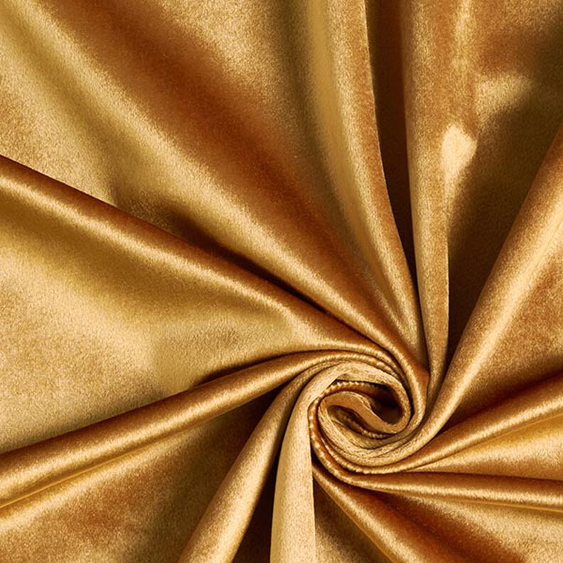 tessuto arredo velluto – caramello,  image number 1