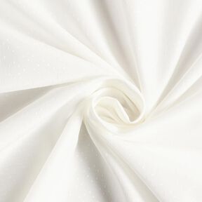 Blusa in tessuto satinato a pois – bianco, 