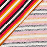 Jersey di viscosa a righe diagonali – bianco,  thumbnail number 4