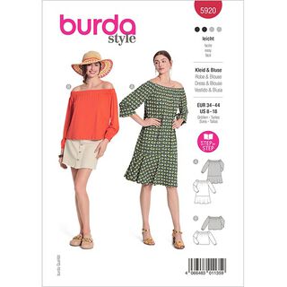 abito / camicetta  | Burda 5920 | 34-44, 