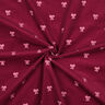 velluto a costine Fiocchi ricamati | Poppy Fabrics – rosso carminio,  thumbnail number 3