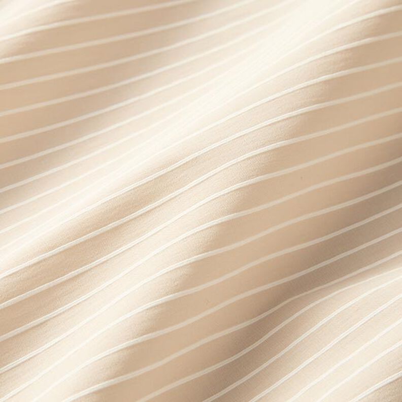 tessuto elastico in senso longitudinale, righe trasversali – beige,  image number 2