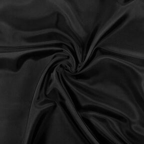 Taffettà fodera tinta unita – nero, 