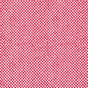GOTS Jersey di cotone Mini quadri | TCC x LOOKS by Wolfgang Joop – rosso/bianco, 