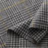 Tessuto in lana Principe di Galles – grigio scuro/giallo,  thumbnail number 3