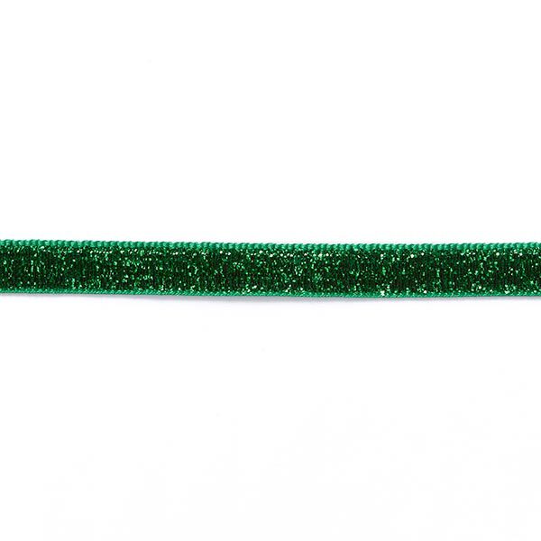 Nastro velluto Metallico [10 mm] – verde abete,  image number 2