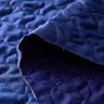 Tessuto trapuntato a rombi astratti – blu marino,  thumbnail number 4
