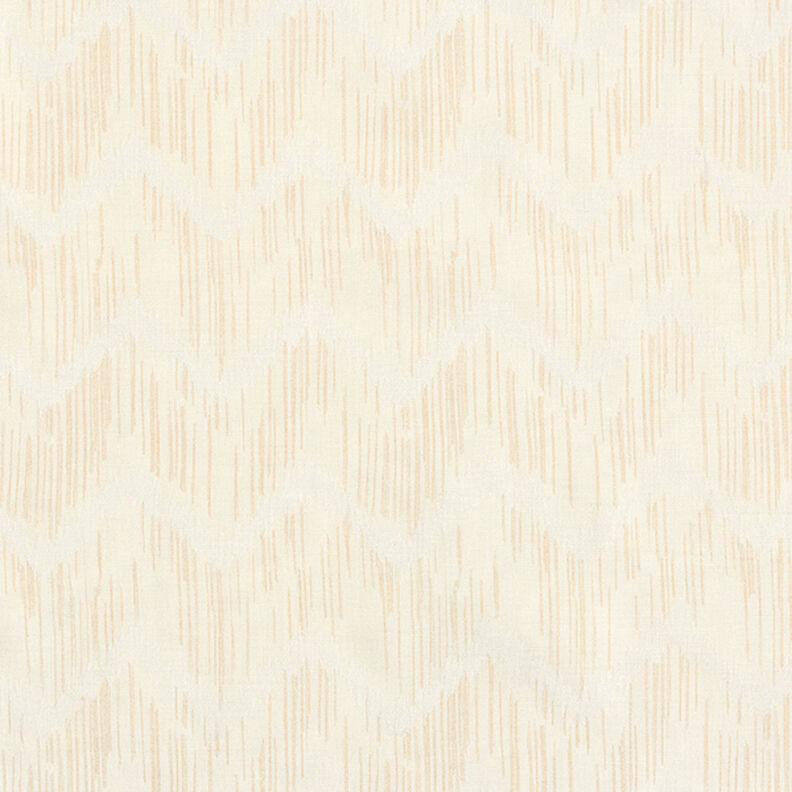 misto viscosa, zig-zag – bianco lana,  image number 1