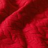 Jersey jacquard, cloqué, motivi a treccia – rosso,  thumbnail number 2