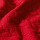 Jersey jacquard, cloqué, motivi a treccia – rosso,  thumbnail number 2