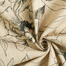 tessuto arredo mezzo panama Fiori disegnati – anemone/nero,  thumbnail number 3
