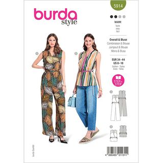 tuta / camicetta  | Burda 5914 | 34-44, 