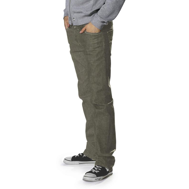 Denim stretch in misto cotone medio – grigio pietra,  image number 7