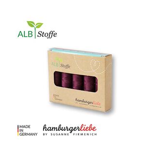 set di filo per cucire Stitch Me [ 5 x 200 m ] | Albstoffe – melanzana, 