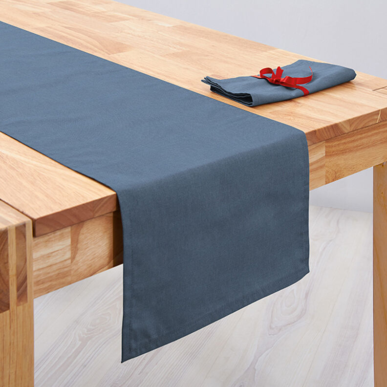 tessuto arredo tessuti canvas – colore blu jeans,  image number 5