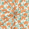 French terry, felpa estiva Orsi acquerellati stampa digitale | Poppy Fabrics – bianco lana,  thumbnail number 3