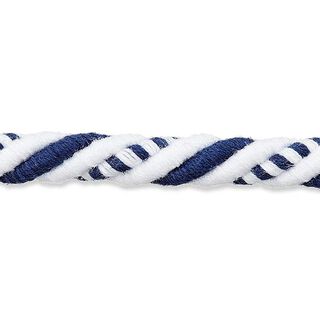 cordoncino stile navy [8mm] – bianco/blu, 