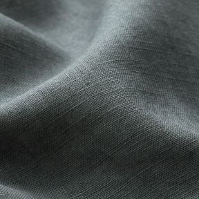 Leggero misto lino prelavato – grigio elefante, 