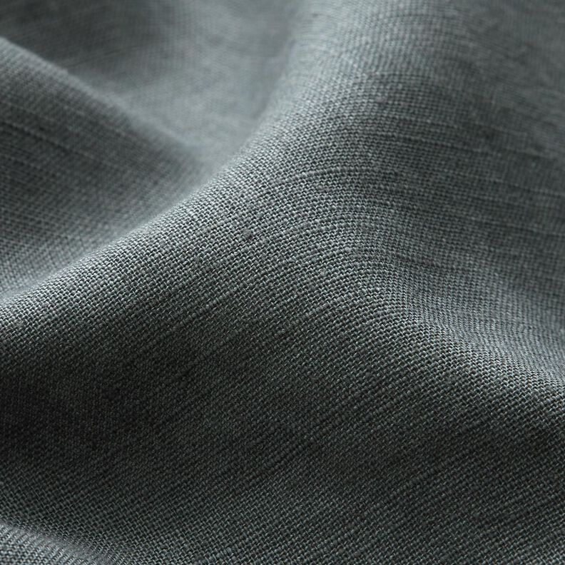 Leggero misto lino prelavato – grigio elefante,  image number 3