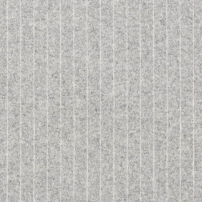 maglia jacquard garzata, gessato – grigio chiaro,  image number 1