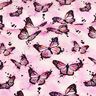jersey di cotone Spruzzi di farfalle | Glitzerpüppi – violetto pastello,  thumbnail number 2