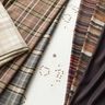 Jersey glitterato a righe sfumate – marrone/nero,  thumbnail number 6