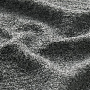 Cappotto in maglia misto lana melange – granito | Resto 60cm, 