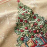 taglio di tessuto arredo gobelin Abete – rosso carminio/beige chiaro,  thumbnail number 2