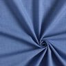 Tessuto per camicia a mini quadretti – bianco/colore blu jeans,  thumbnail number 3