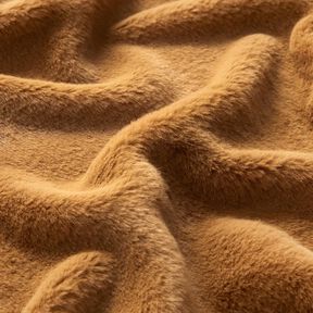 pelliccia sintetica di alta qualità monocromatica – marrone capriolo, 