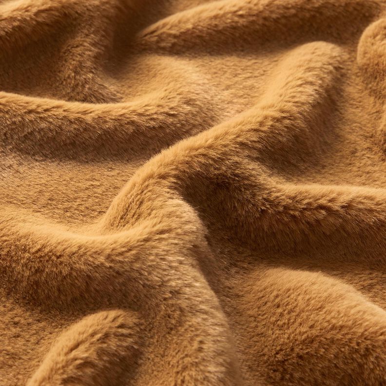 pelliccia sintetica di alta qualità monocromatica – marrone capriolo,  image number 2