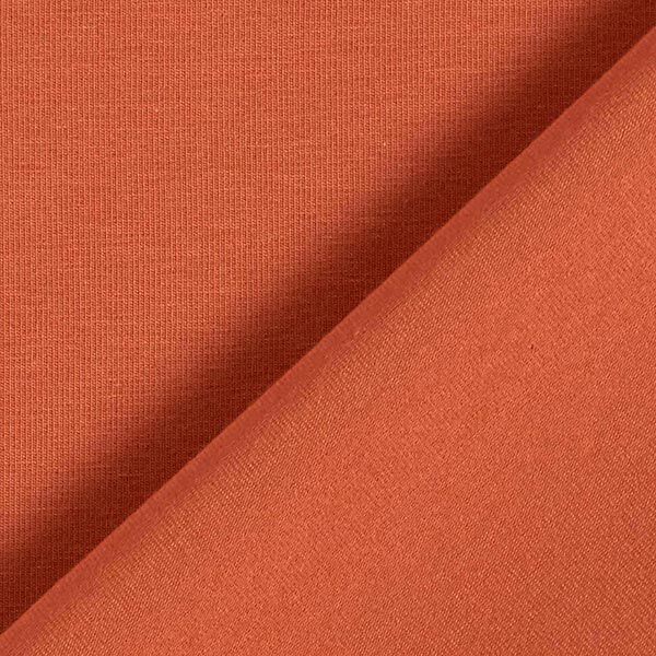 jersey di cotone medio tinta unita – marrone capriolo,  image number 5