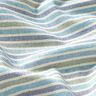 tessuto arredo mezzo panama Strisce multicolori riciclato – turchese chiaro,  thumbnail number 2