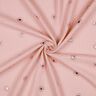 mussolina / tessuto doppio increspato Soli stampa laminata | Poppy Fabrics – rosa antico,  thumbnail number 3
