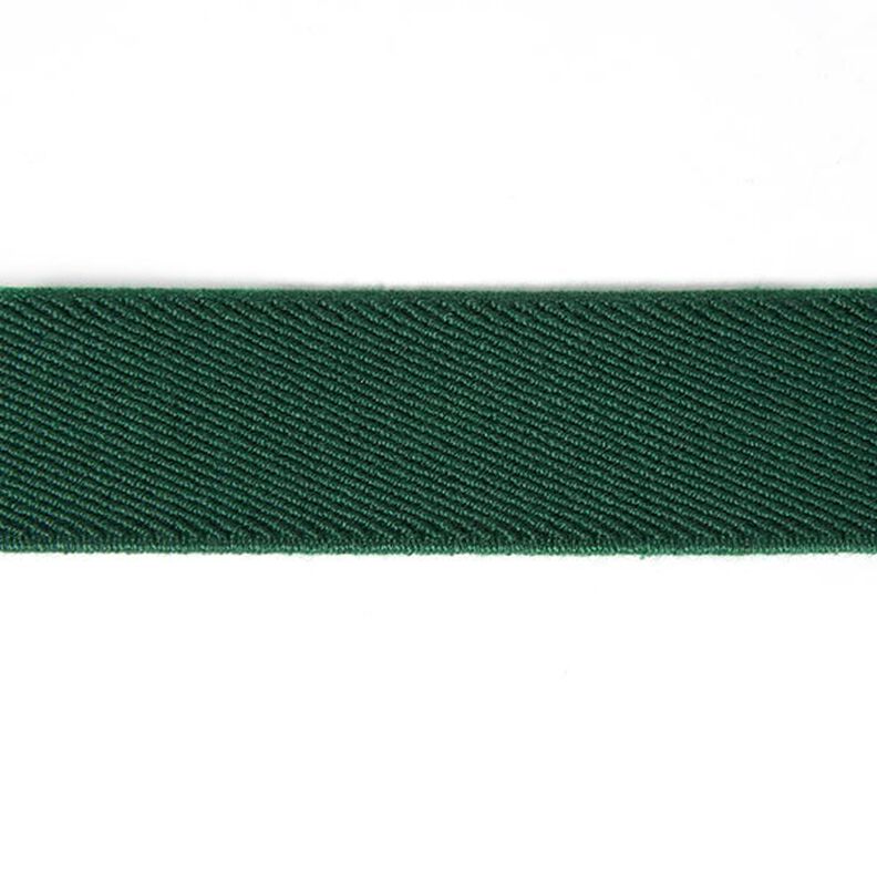Nastro elastico basic - verde scuro,  image number 1