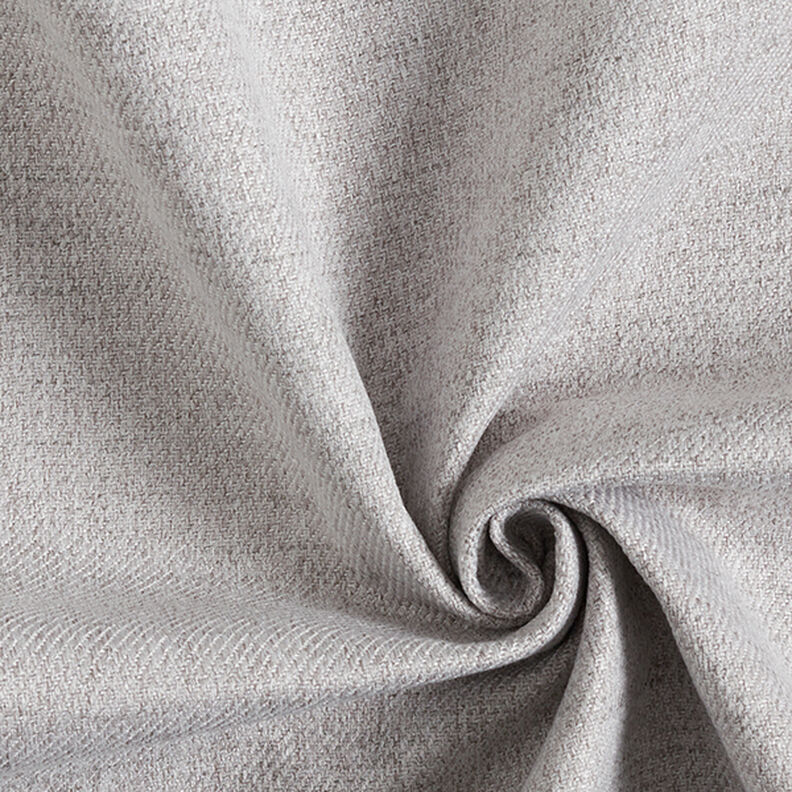 tessuto da tappezzeria effetto tessuto spinato – grigio argento | Resto 90cm,  image number 1