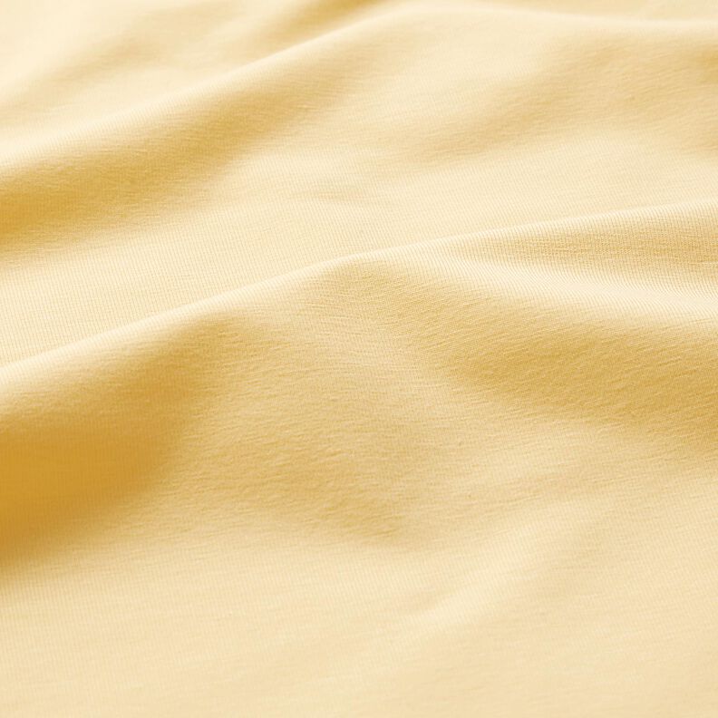 jersey di cotone medio tinta unita – giallo vaniglia,  image number 4
