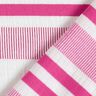 jersey di viscosa effetto stropicciato – bianco/pink,  thumbnail number 5