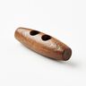 Bottone a levetta in legno [40 mm] – caramello,  thumbnail number 3