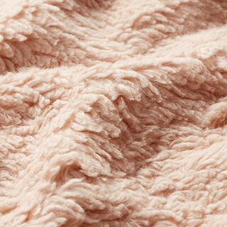 Sherpa in cotone tinta unita – beige, 