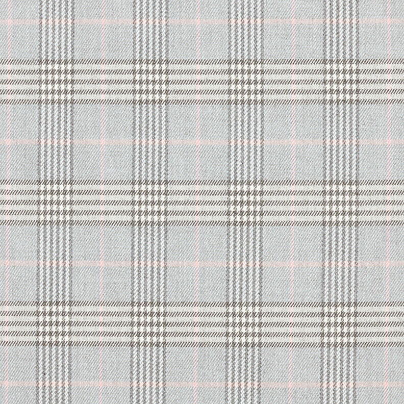 tessuto stretch per pantaloni Quadri scozzesi – grigio chiaro/grigio scuro,  image number 1